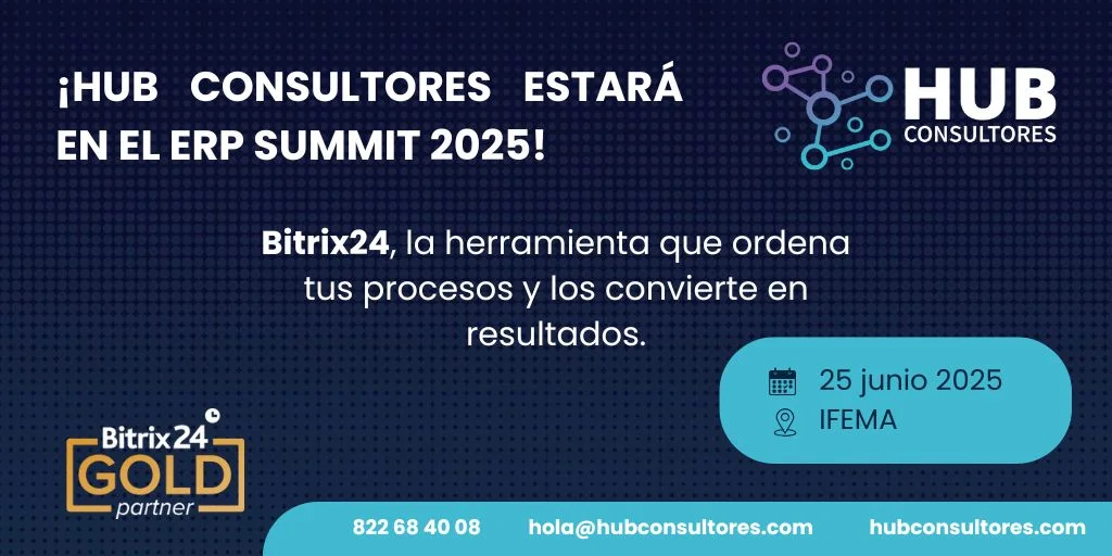 ¡HUB Consultores estará en el ERP Summit 2025!